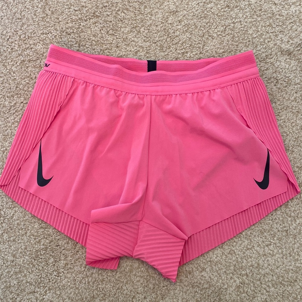 NIKE AEROSWIFT SHORTS XS Pink
